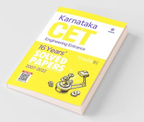 16 Yesrs' Solved Papers Karnataka CET Engineering Entrance 2007-2022