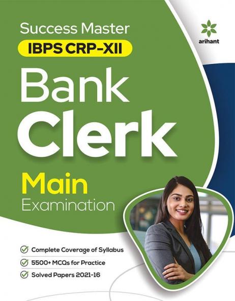 Success Master IBPS CRP -XII Bank Clerk Main Exam