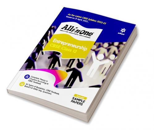 CBSE All In One Entrepreneurship Class 12 2022-23 Edition