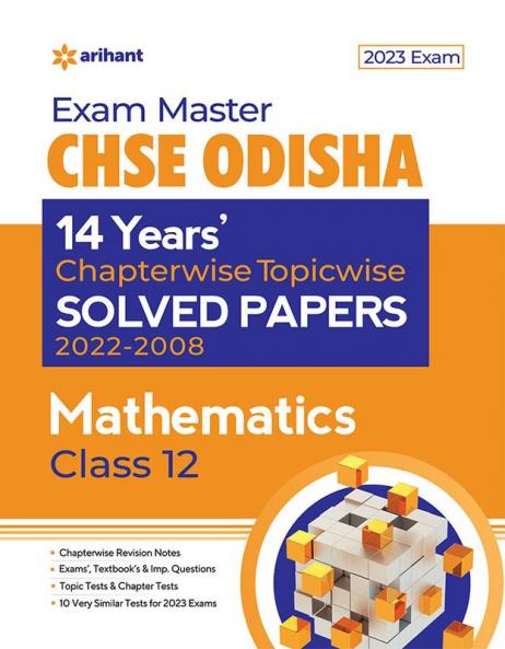 Exam Master CHSE Odisha Mathematics Class 12 2022-23
