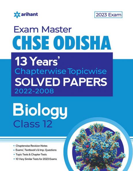 Exam Master CHSE Odisha Biology Class 12 2022-23