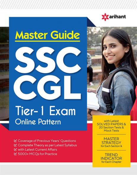 Master Guide SSC CGL Combined Graduate Level Pre Exam Tier 1 2022