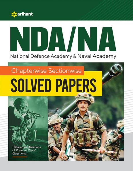 NDA / NA Solved Paper Chapterwise Sectionwise