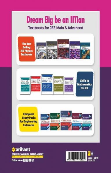 44 Years Chapterwise Topicwise Solved Papers (2022-1979) IIT JEE Mathematics