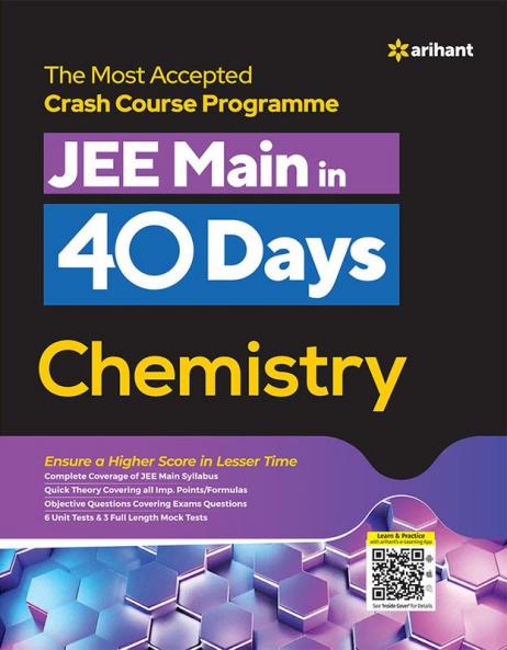 40 Days Crash Course for JEE Main Chemistry