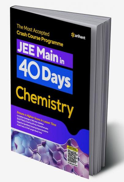 40 Days Crash Course for JEE Main Chemistry