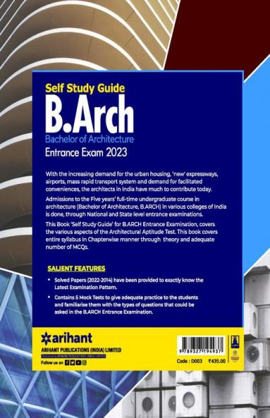 Study Guide for B.Arch 2023