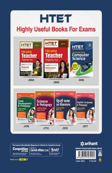 HTET Post Graduate Teacher Computer Science Level 3 2022