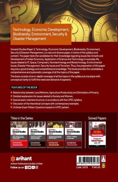 IAS Mains General Studies Paper 3 Technology Economic Development Biodiversity Environment Security & Disaster Management