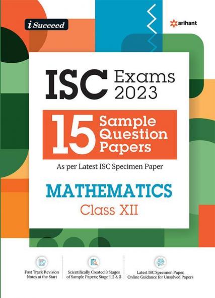 I Succeed Sample ISC Mathematics 12th
