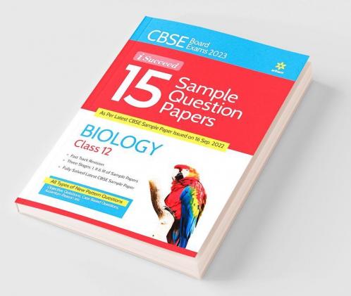 CBSE Board Exam 2023 I-Succeed 15 Sample Question Papers - BIOLOGY Class 12th