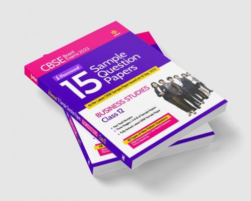 CBSE Board Exams 2023 I-Succeed 15 Sample Question Papers BUSINESS STUDIES for Class 12th