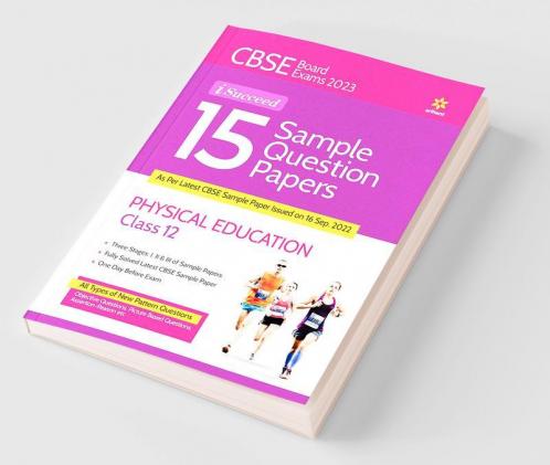CBSE Board Exam 2023 I-Succeed 15 Sample Question Papers Physical Education Class 12th