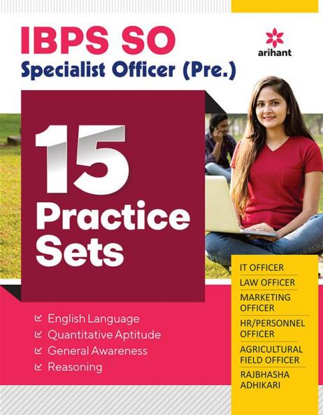 IBPS SO Specialist Officer Preliminary Exam 2022 15 Practice Sets