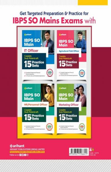 IBPS SO Specialist Officer Preliminary Exam 2022 15 Practice Sets