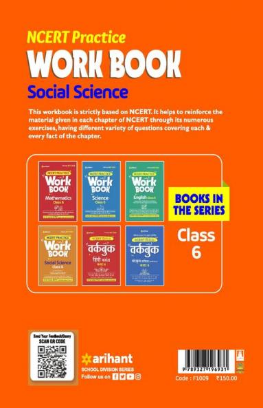 NCERT Practice Workbook Social Science  Class 6