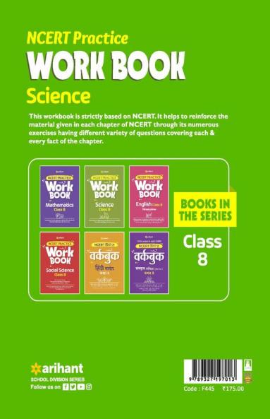 NCERT Practice Workbook Science Class 8