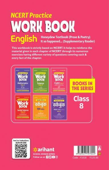 NCERT Practice Workbook English Class 8