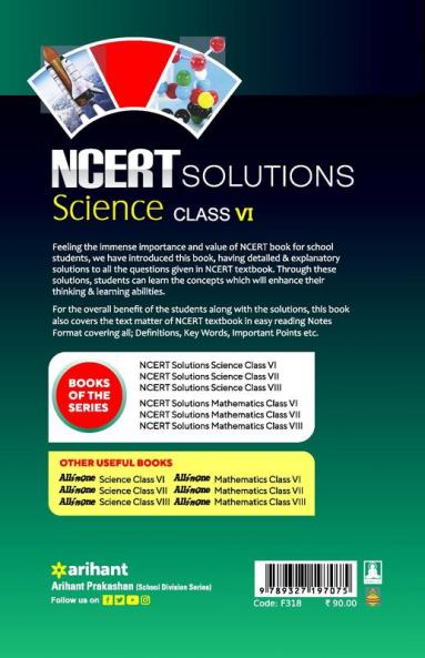NCERT Solutions SCIENCE for class 6th