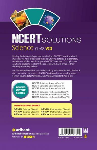 NCERT Solutions Science for class 8th
