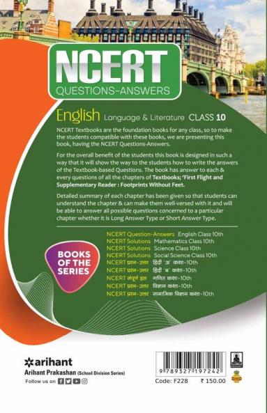 NCERT Questions-Answers English Language & Literature Class 10th