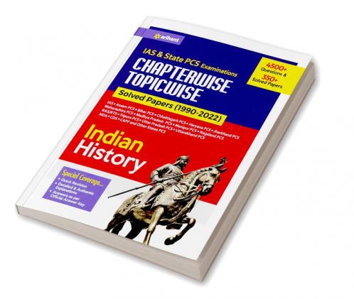 IAS & State PCS Exam Chapterwise Topicwise Solved papers (1990-2022) Indian History