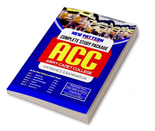 New Pattern Complete Study Package ACC Army CADET College Entrance Examination | Engish Medium