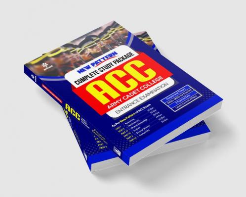 New Pattern Complete Study Package ACC Army CADET College Entrance Examination | Engish Medium