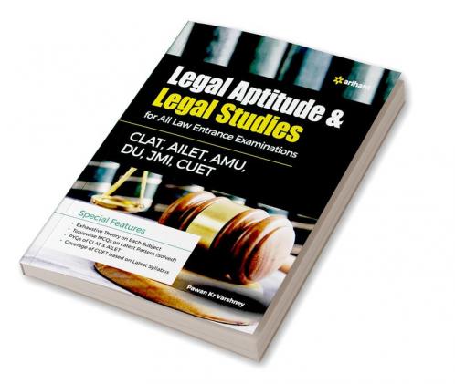 Legal Aptitude & Legal Studies For All Law Entrance Examinations CLAT AILETAMU DU JMICUET