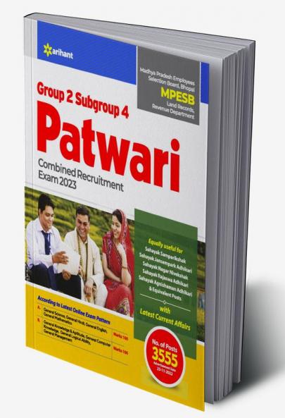 MPESB Group 2 Subgroup 4 Patwari Combined Recruitment Exam 2023