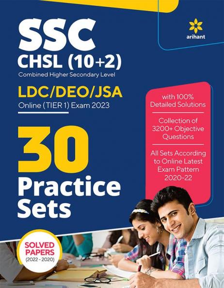 SSC CHSL (10+2) Combined Higher Secondary Level Tier 1 30 Practice Sets 2023
