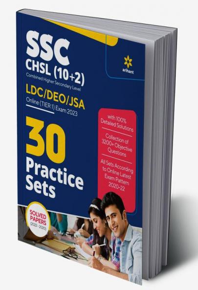 SSC CHSL (10+2) Combined Higher Secondary Level Tier 1 30 Practice Sets 2023