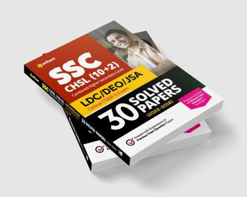 SSC CHSL (10+2) 30 Solved Papers Combined Higher Secondary Level Tier 1 (2022-2018)