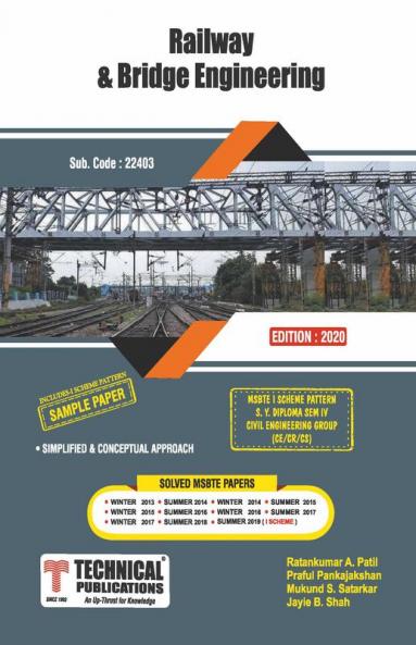 Railway & Bridge Engineering for MSBTE I Scheme (IV - Civil - 22403)