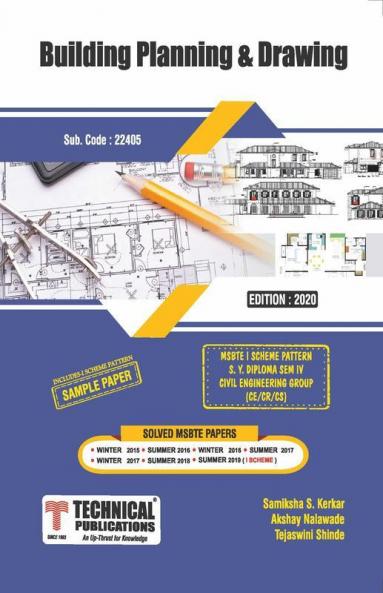 Building Planning & Drawing for MSBTE I Scheme (IV - Civil - 22405)