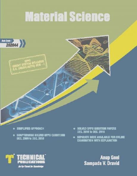 Material Science for SPPU 15 Course (SE - I - Mech. - 202044)