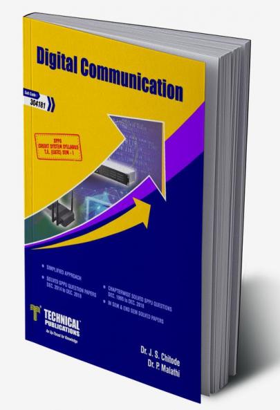 Digital Communication for SPPU 15 Course (TE - I - E&Tc/Elex. - 304181)