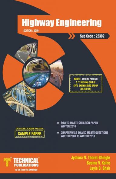 Highway Engineering for MSBTE I Scheme (III - CE/CR/CS - 22302)