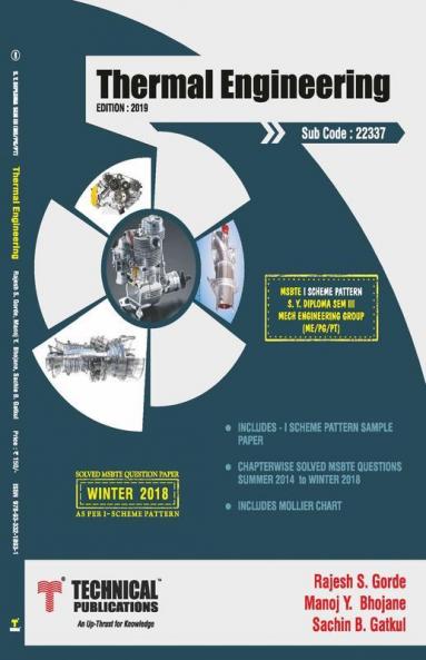 Thermal Engineering for MSBTE I Scheme (III - ME - 22337)