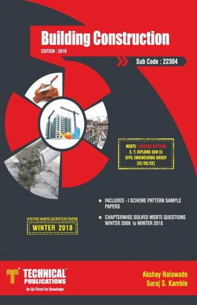 Building Construction for MSBTE I Scheme (III - CE/CR/CS - 22304)