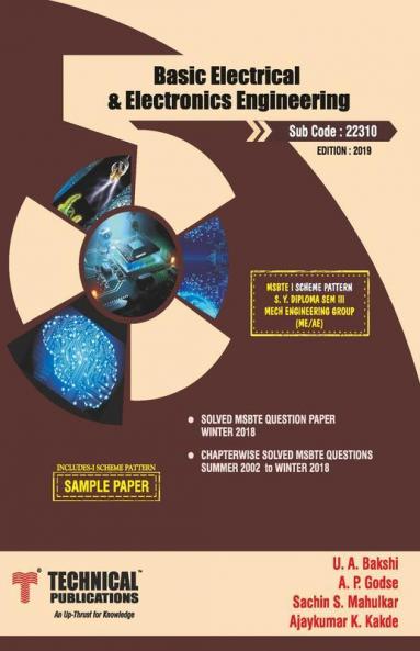 Basic Electrical & Electronics Engineering for MSBTE I Scheme (III - ME - 22310)