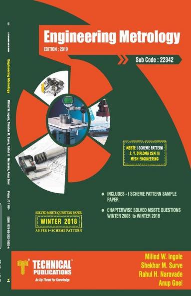 Engineering Metrology for MSBTE I Scheme (III - ME - 22342)