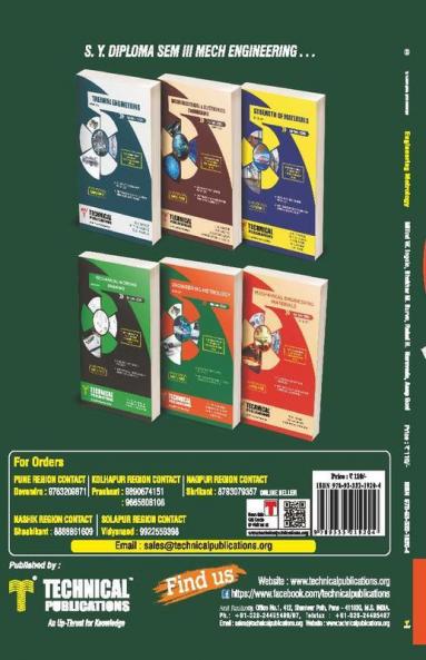 Engineering Metrology for MSBTE I Scheme (III - ME - 22342)