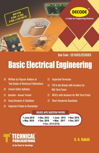 Basic Electrical Engineering (EEE/CSE/IT)