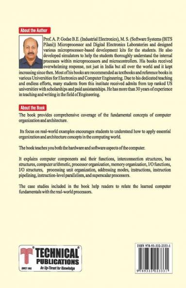 Computer Organization and Architecture