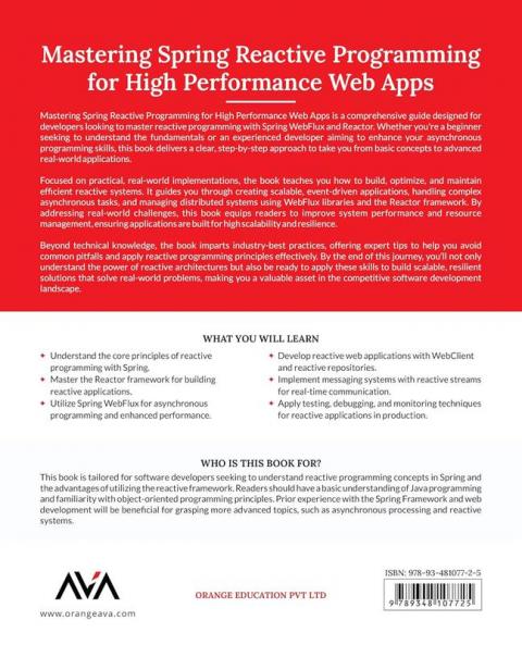 Mastering Spring Reactive Programming for High Performance Web Apps