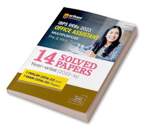 IBPS RRBs Office Assistant 14 Solved Papers (Multipurpose Pre and Main) Exam 2023