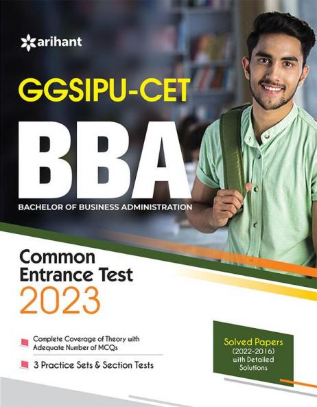 GGSIPU CET BBA Common Entrance Exam Guide 2023