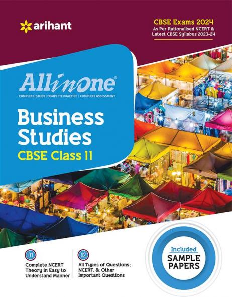 All In One Class 11th Business Studies for CBSE Exam 2024