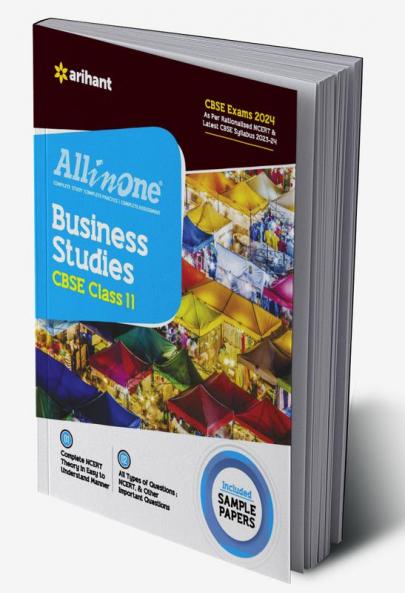 All In One Class 11th Business Studies for CBSE Exam 2024